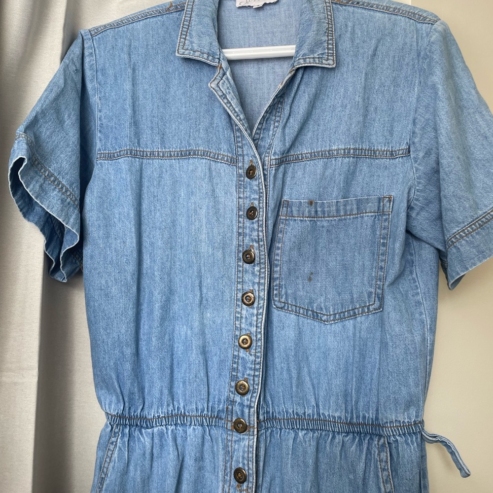 100% cotton jumpsuit